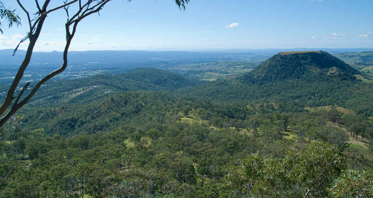 aerial view of Toowoomba