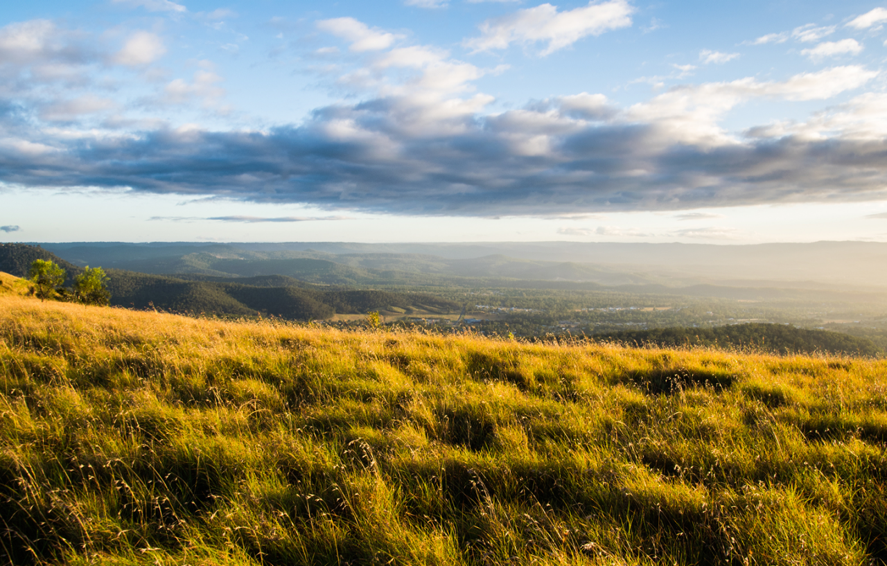 aerial view of Toowoomba
